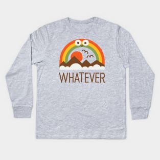 Yawn of a New Day Kids Long Sleeve T-Shirt